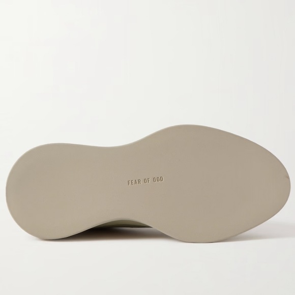 FEAR OF GOD Men's Aerobic Low top Leather Sneakers color: taupe Eu 46 US 13 - Picture 5 of 17